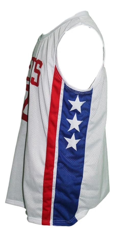 Julius Erving Jersey #32 New York Nets Aba Retro Basketball New Sewn White by My store basketball