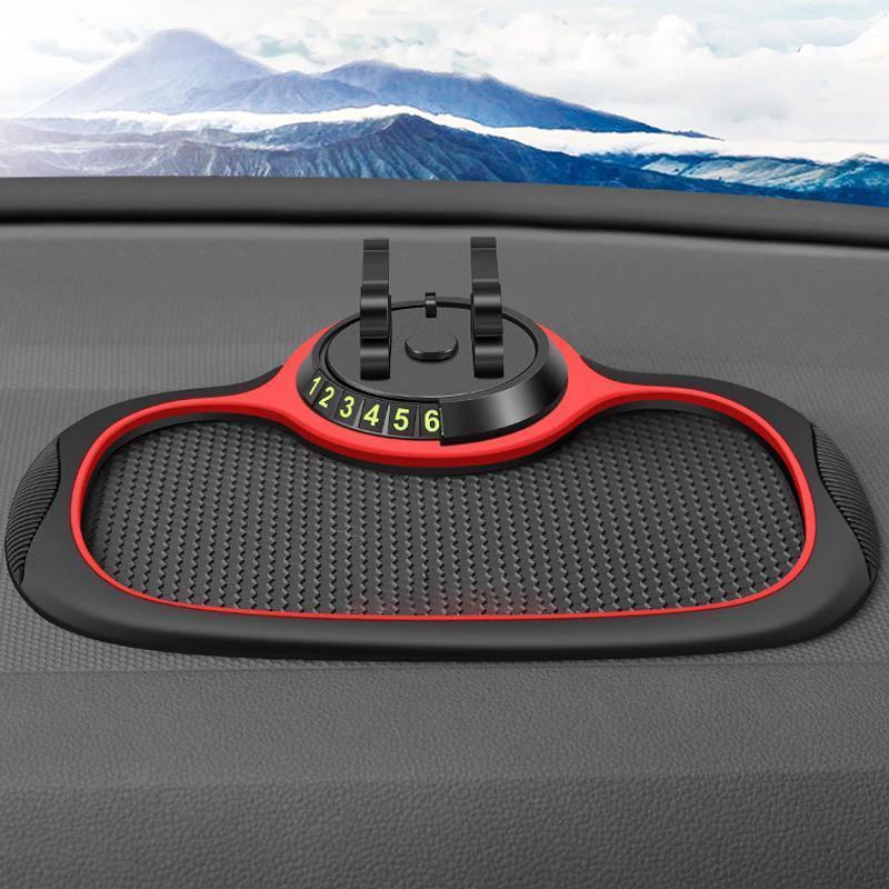 Anti-slip mat for smartphone holder on dashboard by Bowlift