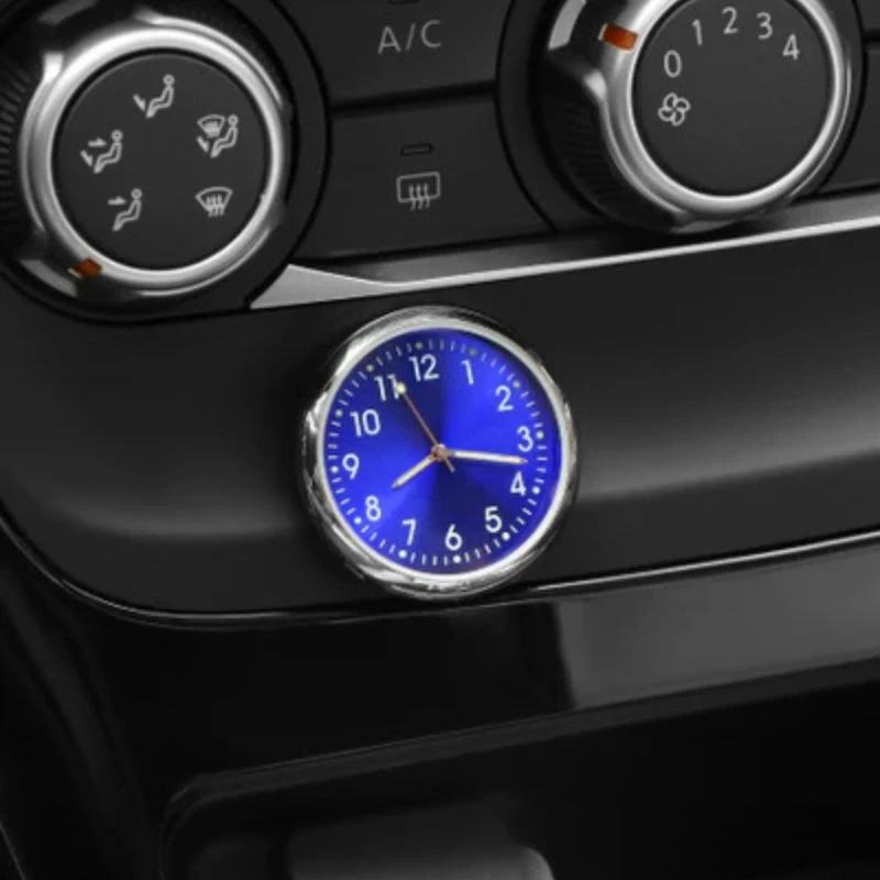 AutoTime Mini Analog Watch – Self-Adhesive and Stylish Design for Car Interior Bowlift by Bowlift