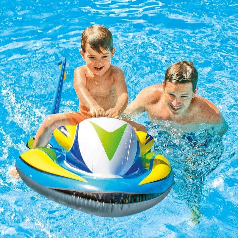 Inflatable Floating Jet Ski for Kids by Bowlift