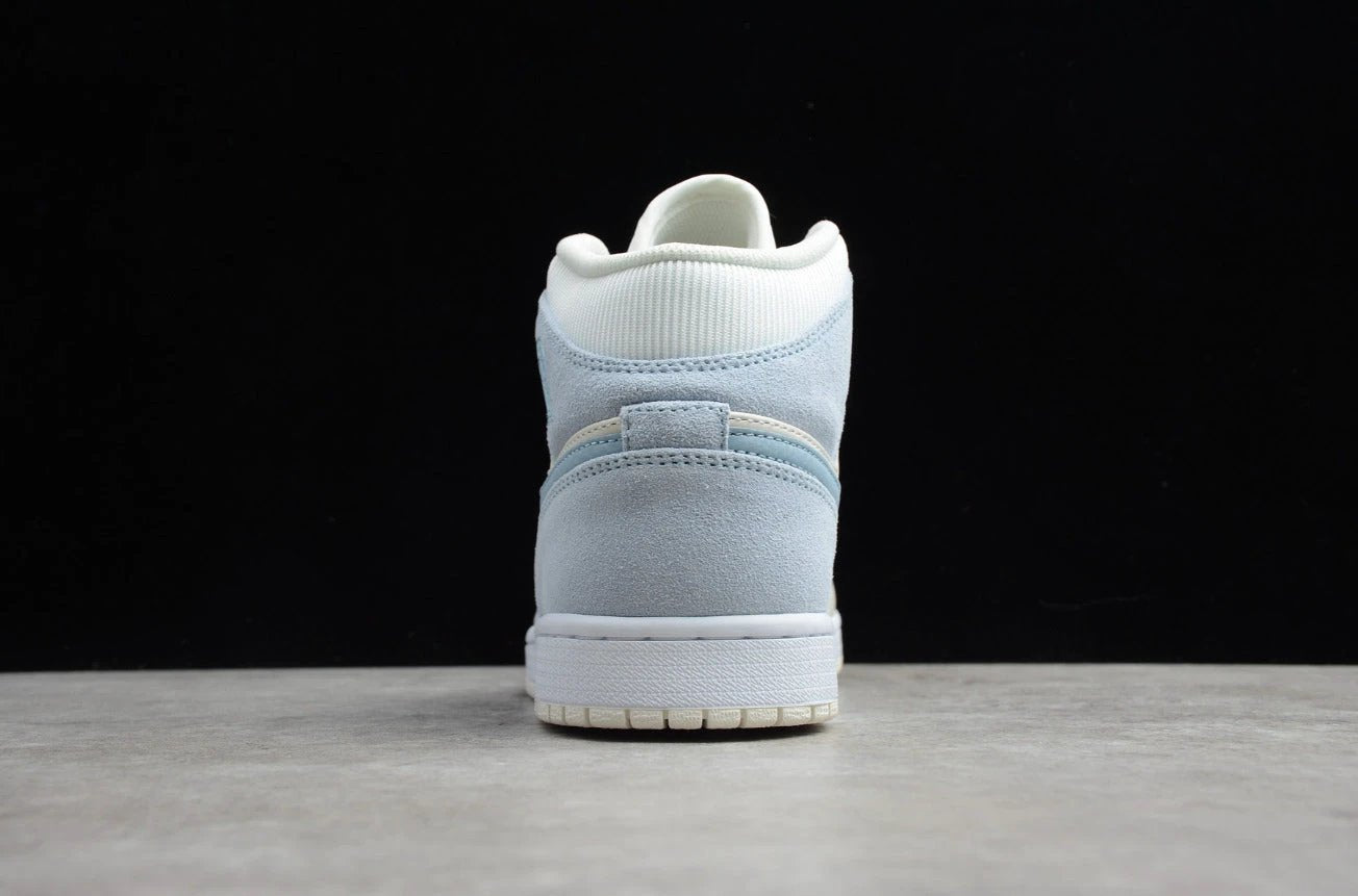 Air Jordan 1 Mid ‘Sail Light Blue’ by Air Jordan