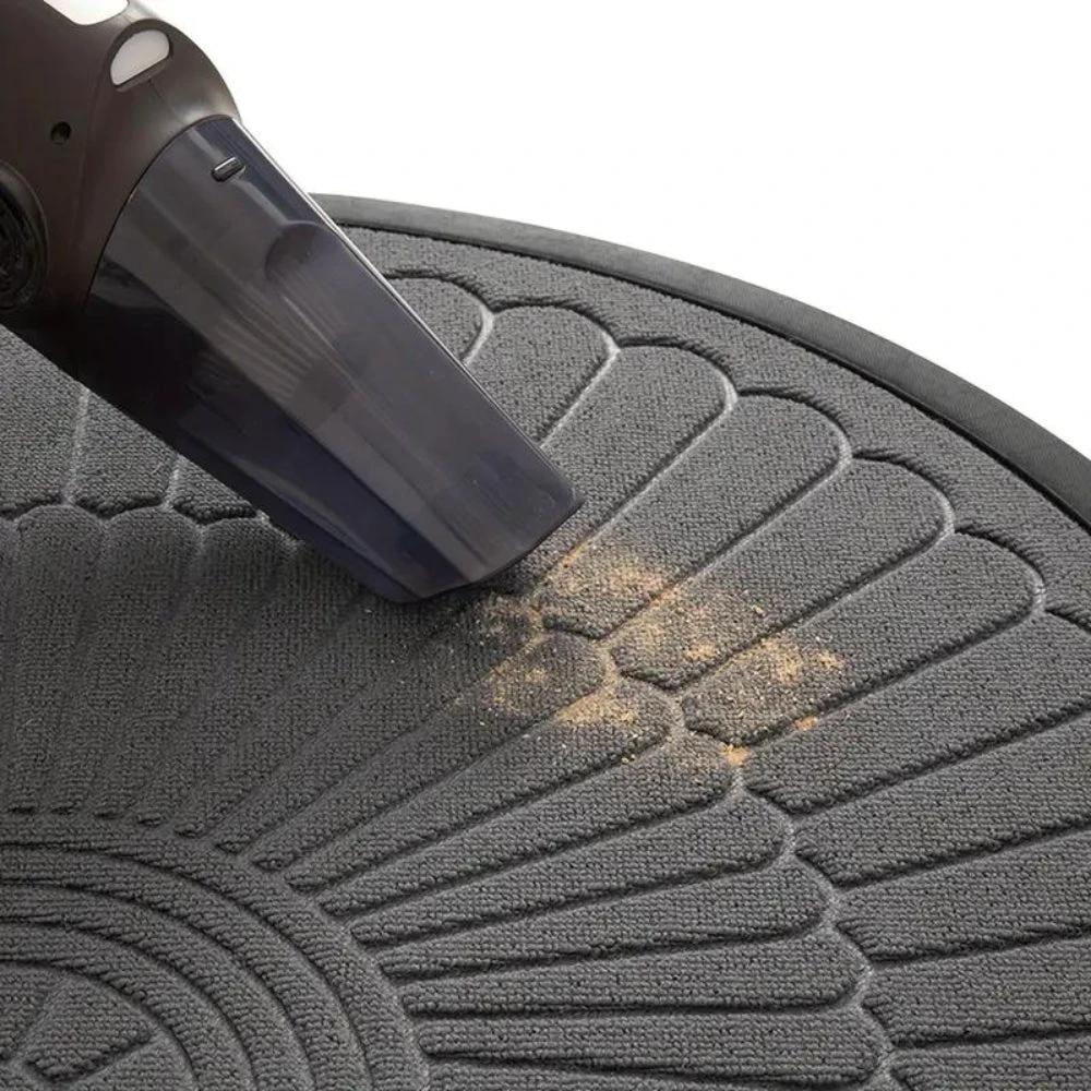 Half-Circle Welcome Door Mat by Casa & Beyond