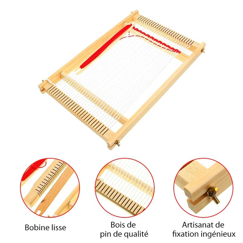 Wood Weaving Kit DIY by Bowlift