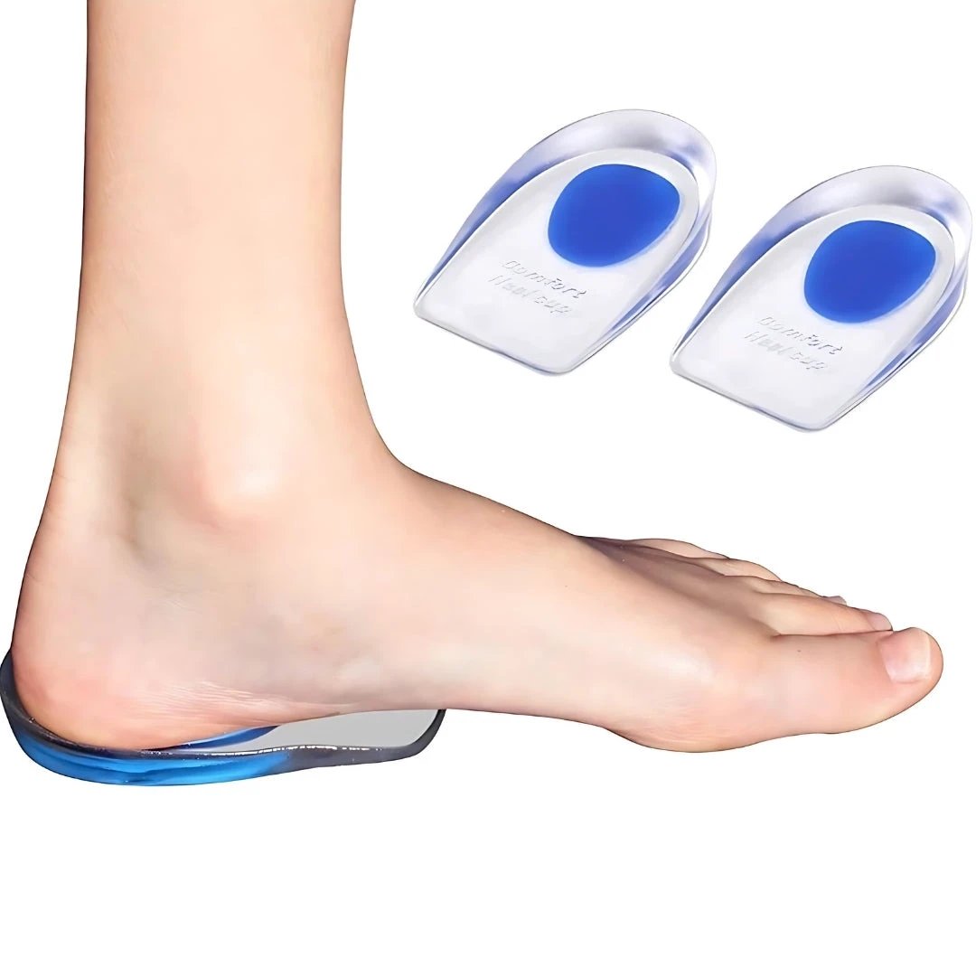 ComfortStep Plantar Heel Cups Gel Pads | Enhanced Cushioning - for Heel Pain Relief and Foot Issues Bowlift by Bowlift