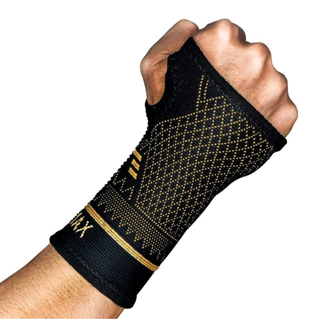 FlexiSupport Wrist Brace | Daily Support and Pain Relief - Breathable, Ideal for Injuries, Chronic Pain - Post-Surgery Recovery Bowlift by Bowlift