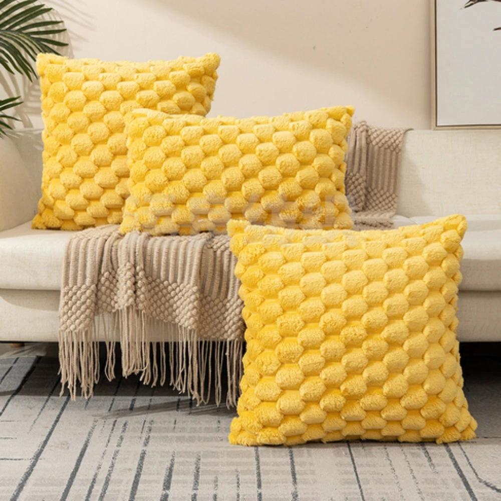 Plush Marshmallow Cushion Cover by Casa & Beyond