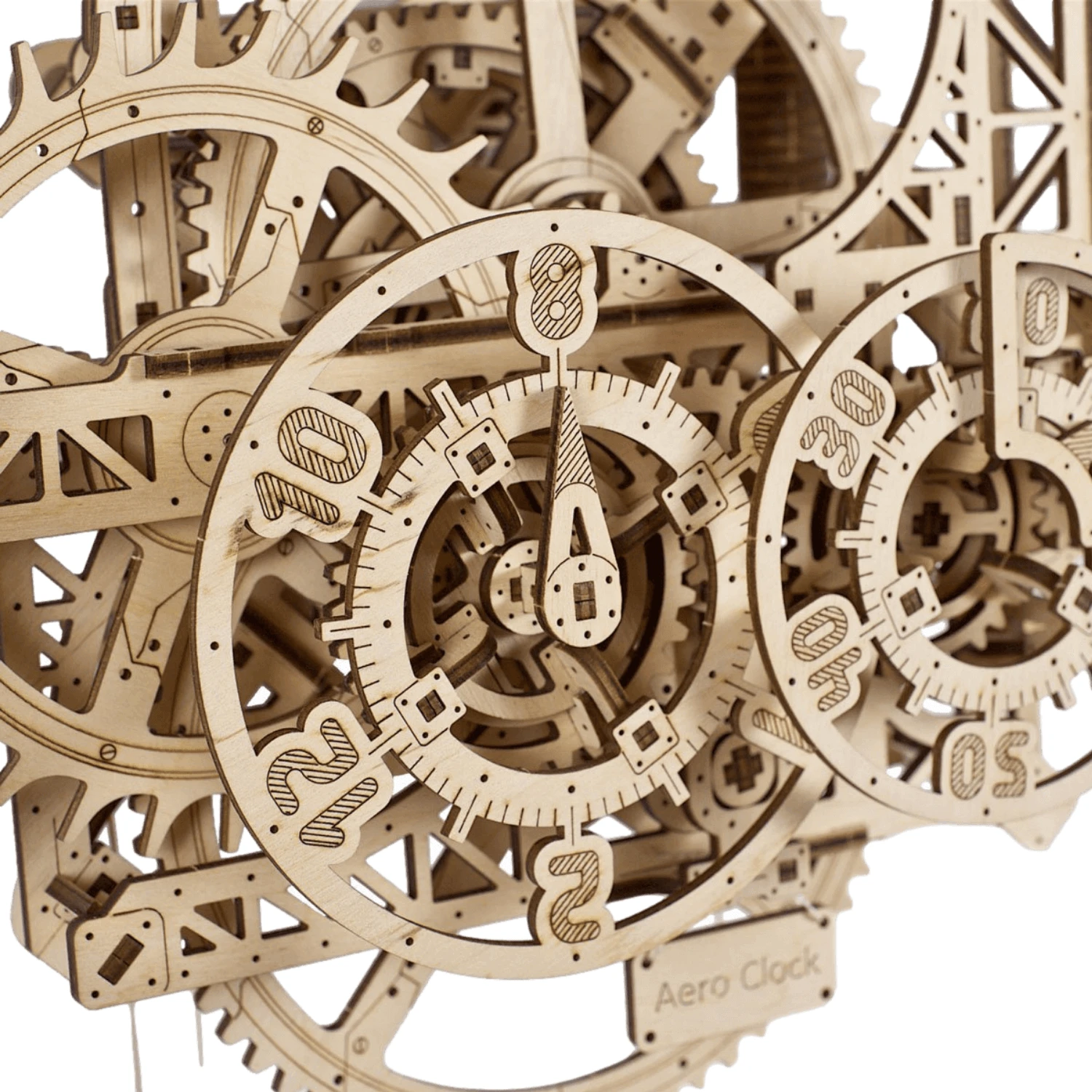 Aero Wall Clock with Pendulum Bowlift by Bowlift