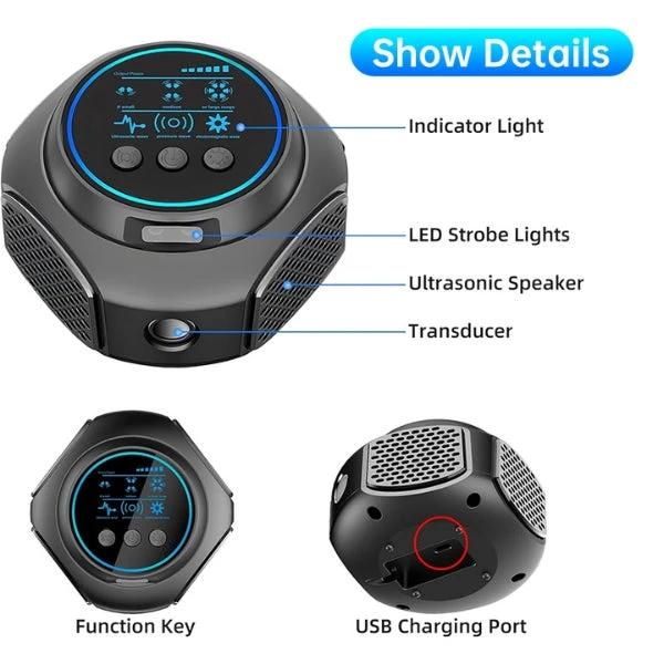 Ultrasonic Termite Repeller Plug-In | Chemical-Free. Silent Protection for Homes. Furniture & Wood Structures by BowLift