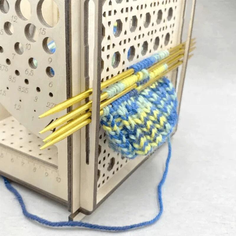 Wood bowl All-in-One – Multifunctional knitting tool by Bowlift