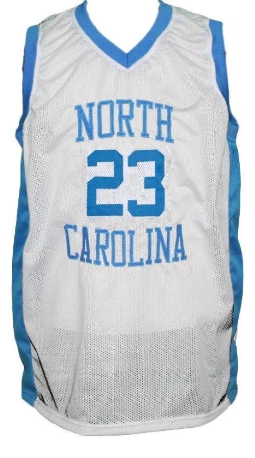 Michael Jordan Jersey #23 North Carolina College Basketball White by My store basketball
