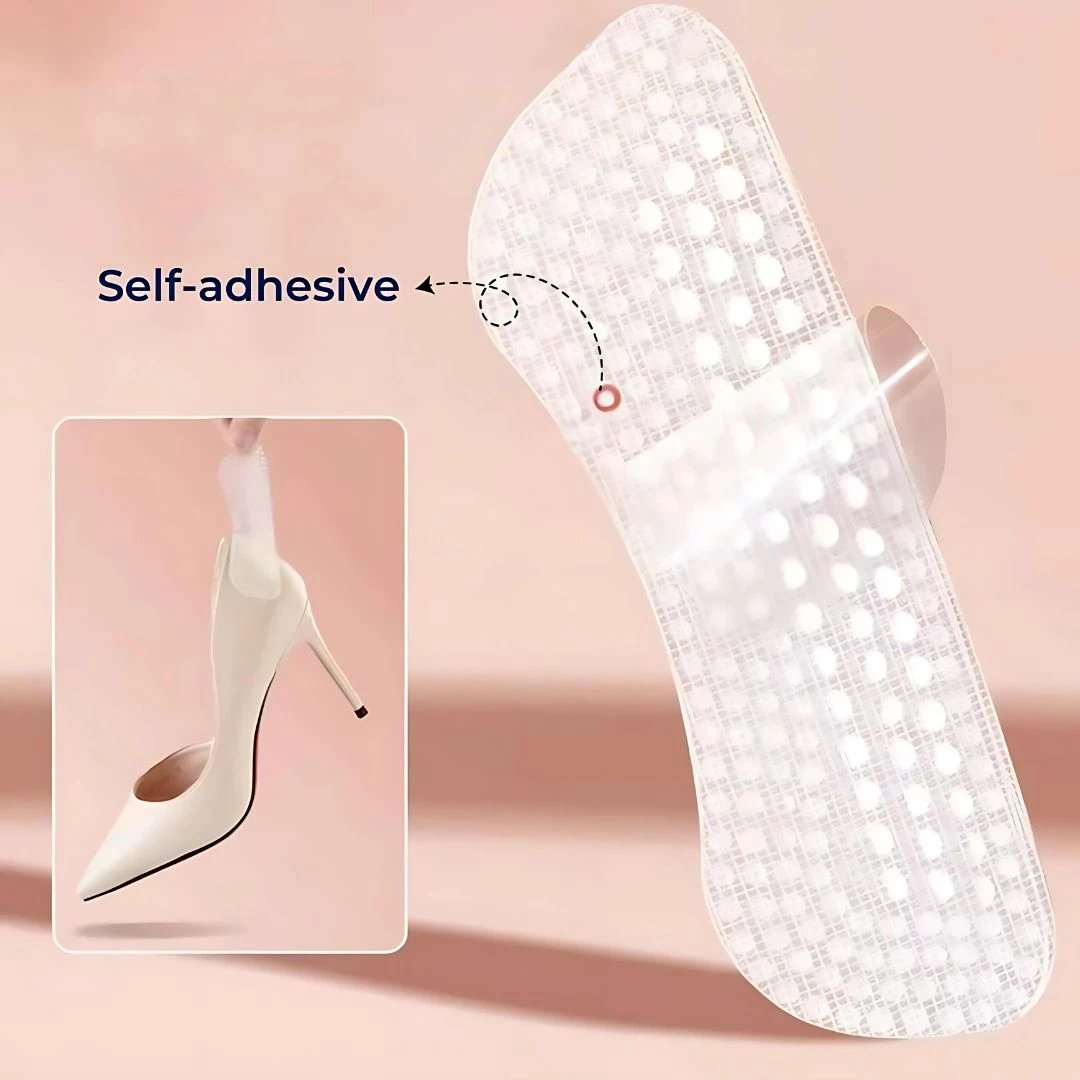 ComfortStep Silicone Heel Grips | Cushioning and Fit Adjustment - Prevents Blisters and Provides Enhanced Stability Bowlift by Bowlift