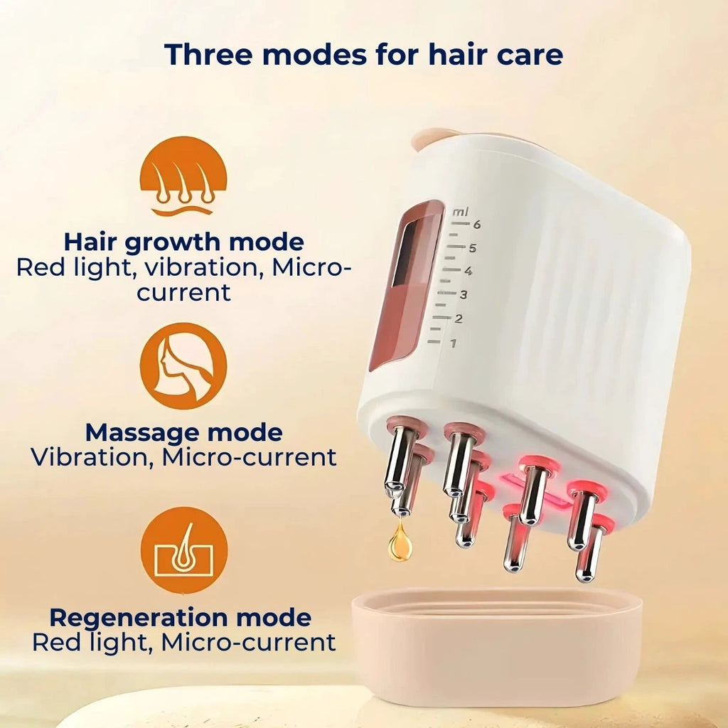 HairVibe Electric Scalp Massager | Improved Blood Circulation – Stress Relief to Promote Hair Growth and Scalp Health Bowlift by Bowlift