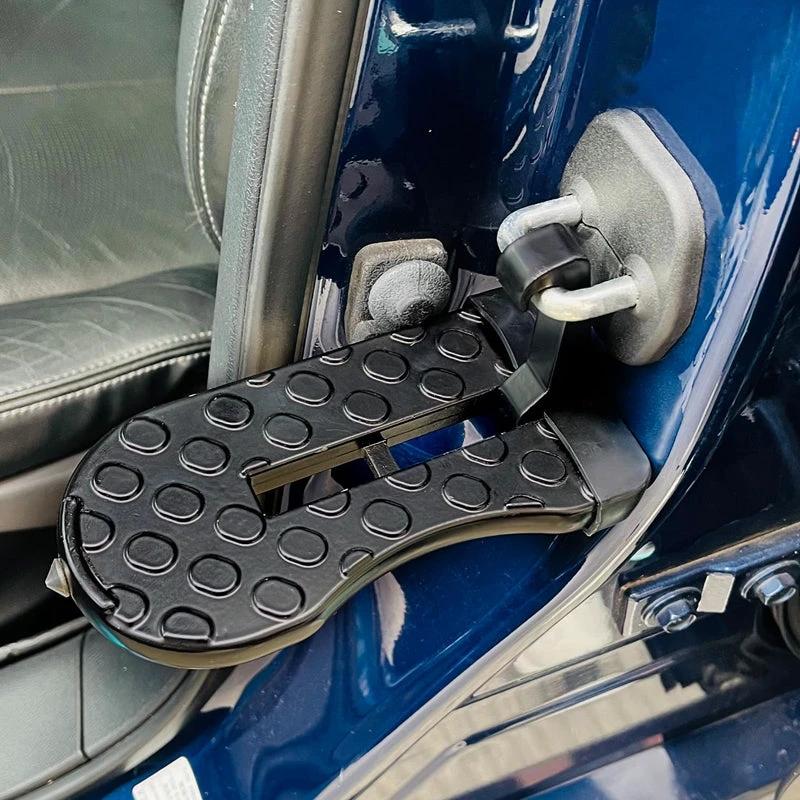U-shaped door threshold bolt with safety hammer by Bowlift
