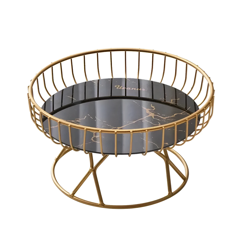 Luxury Ceramic Marble Serving Tray by Casa & Beyond