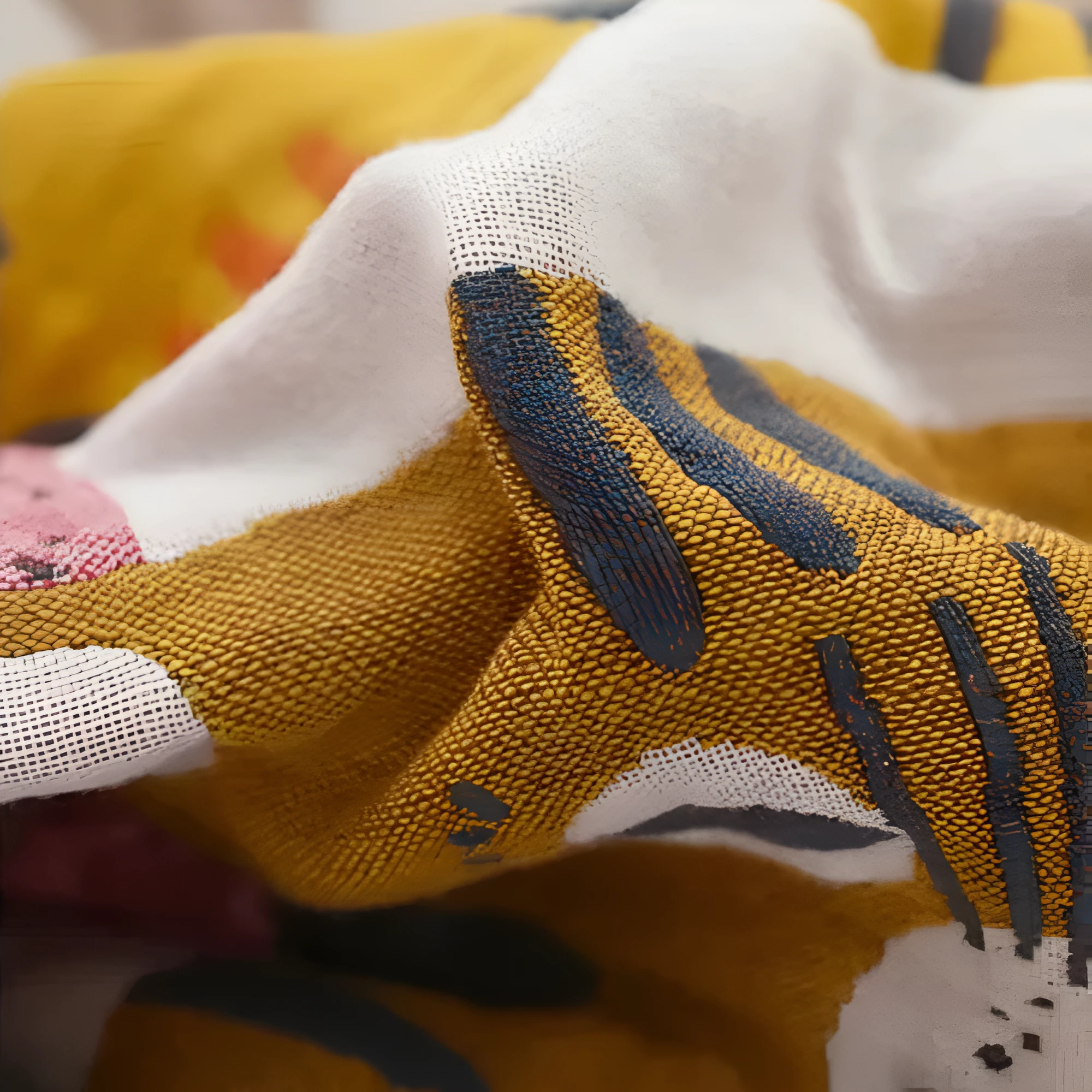 Whimsical Cat-Themed Reversible Blanket by Casa & Beyond