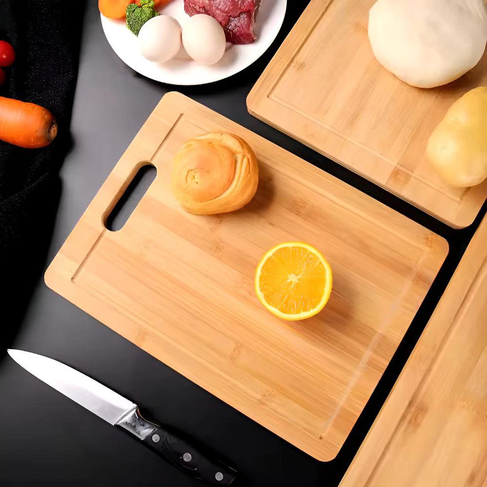 Double-Sided Bamboo Chopping Board by Casa & Beyond