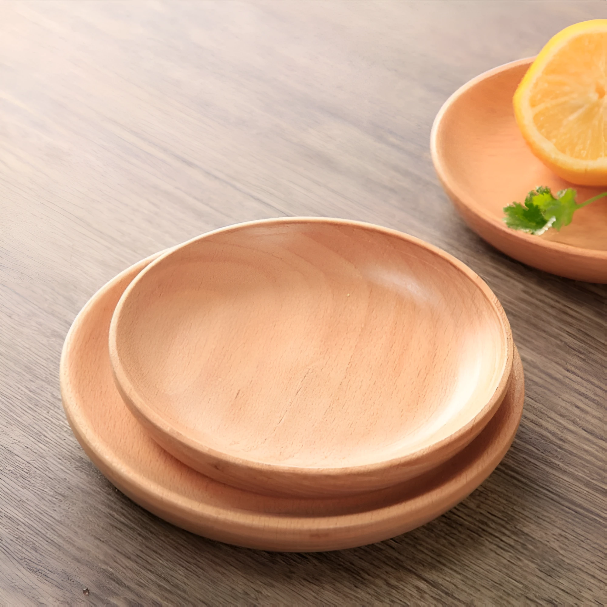 Handcrafted Walnut Wood Plate by Casa & Beyond