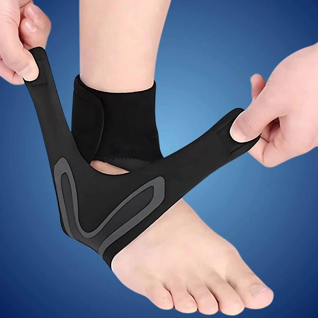 OrthoFlex Adjustable Elastic Ankle Brace | for Injury Recovery - Daily Support Bowlift by Bowlift