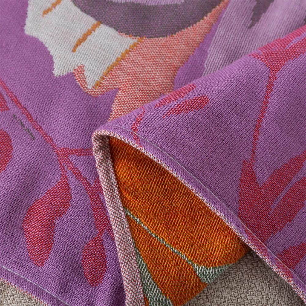 Lavender Dreams Cotton Gauze Towel by Casa & Beyond