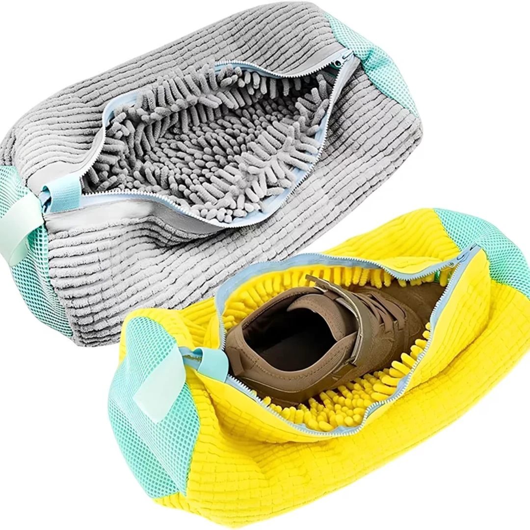 ShoeGuard | Shoe Washing Machine Bag – Protective Cushioning – Mesh Fabric – Trainer Care Bowlift by Bowlift