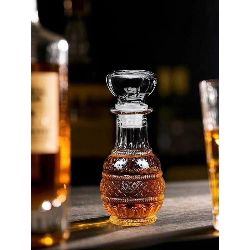 Mini Vintage Glass Decanter by BowLift
