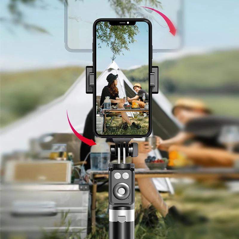 New 6 in 1 Selfie Stick With Fill Light by BowLift