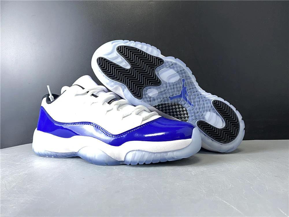 Air Jordan 11 Retro Low White Concord by Air Jordan