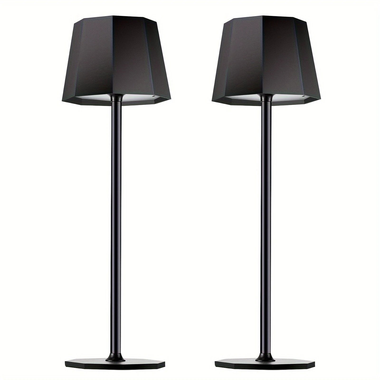 DuoGlow | Battery-Powered 2-Piece Set Cordless Table Lamp Bowlift by Bowlift