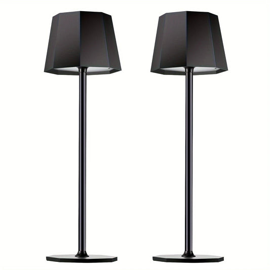 DuoGlow | Battery-Powered 2-Piece Set Cordless Table Lamp Bowlift by Bowlift