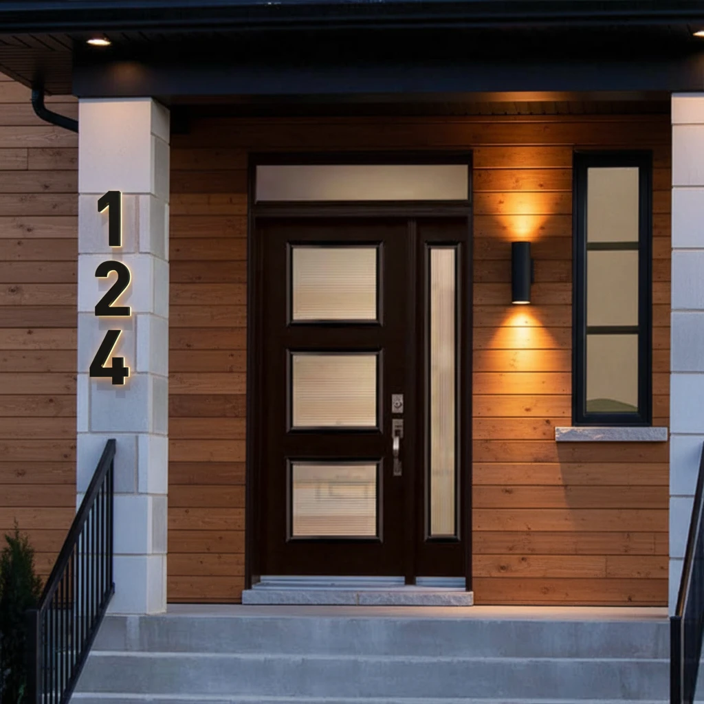 Custom Led 3D Backlit Number&Letter Signs by Neonchics