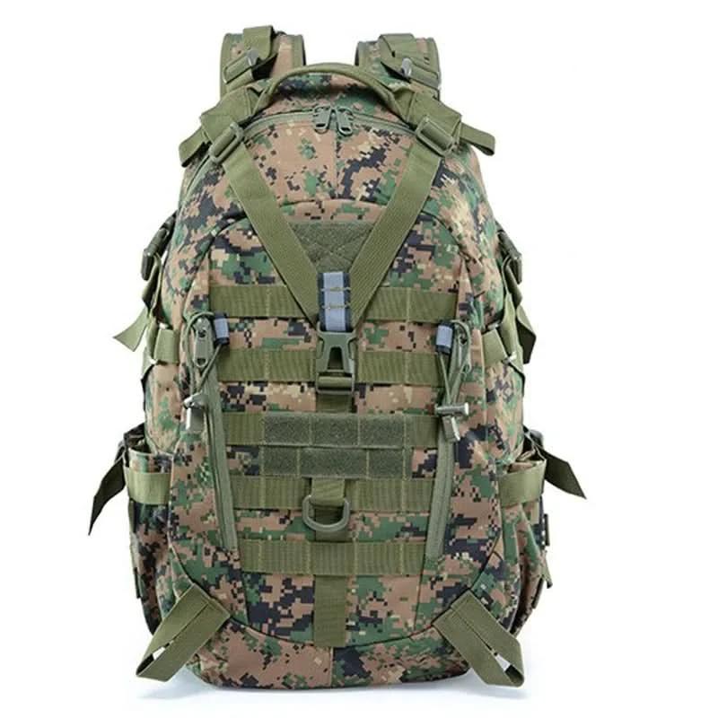 35L Tactical Backpack – Waterproof Nylon Outdoor Pack by BowLift
