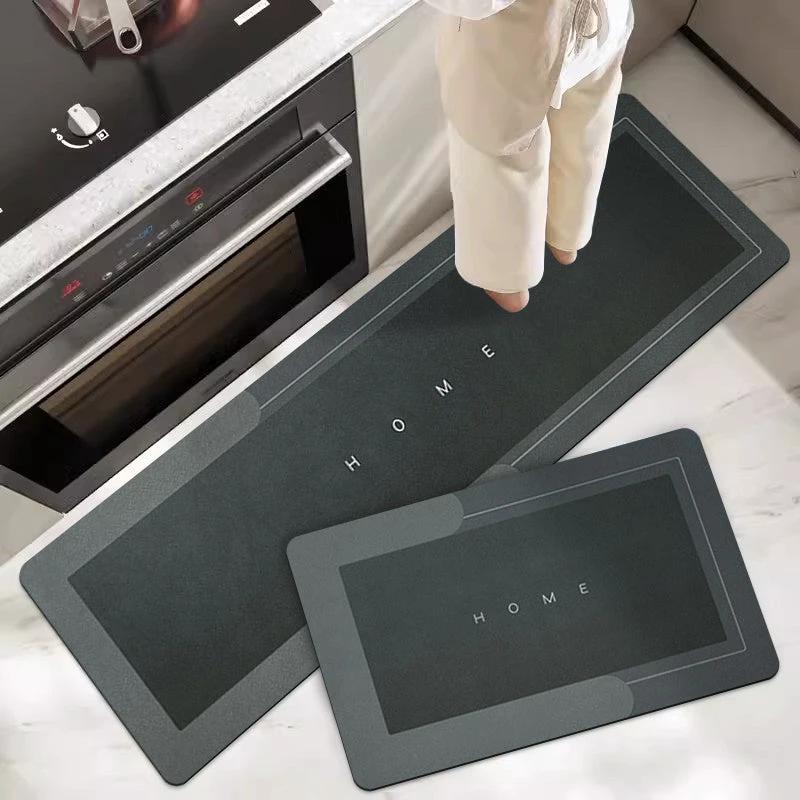 Super Absorbent Non-Slip Diatomite Kitchen Mat by BowLift