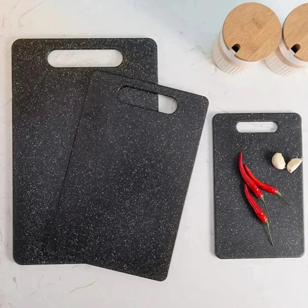 3PCS Plastic Cutting Board Set Square Double-sided Cutting Board by Bowlift