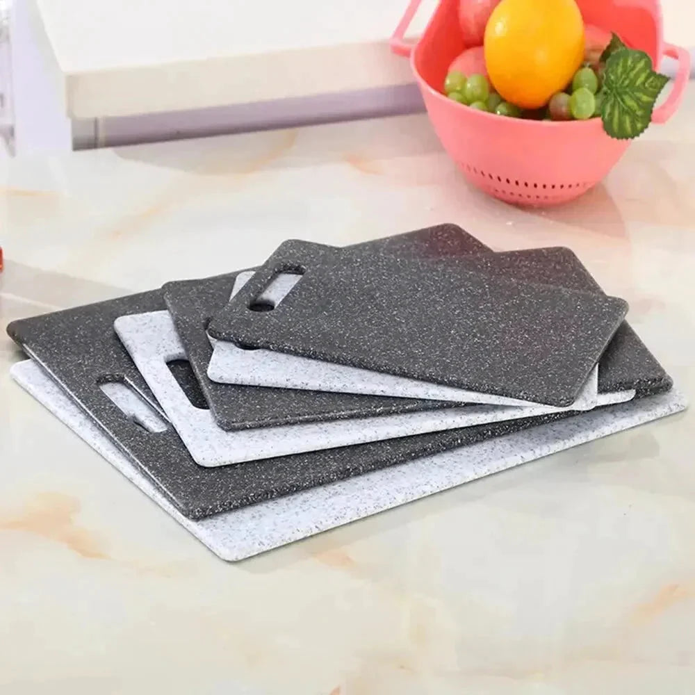 3PCS Plastic Cutting Board Set Square Double-sided Cutting Board by Bowlift