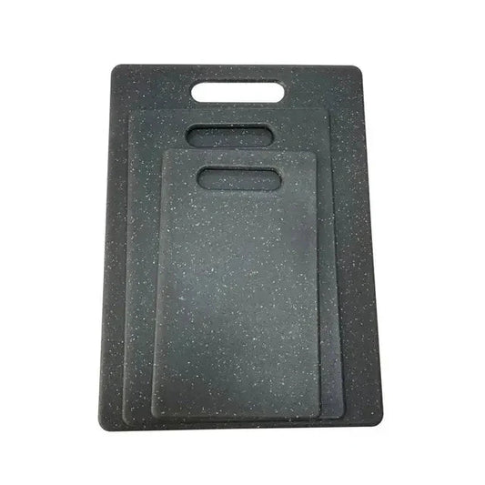3PCS Plastic Cutting Board Set Square Double-sided Cutting Board by Bowlift