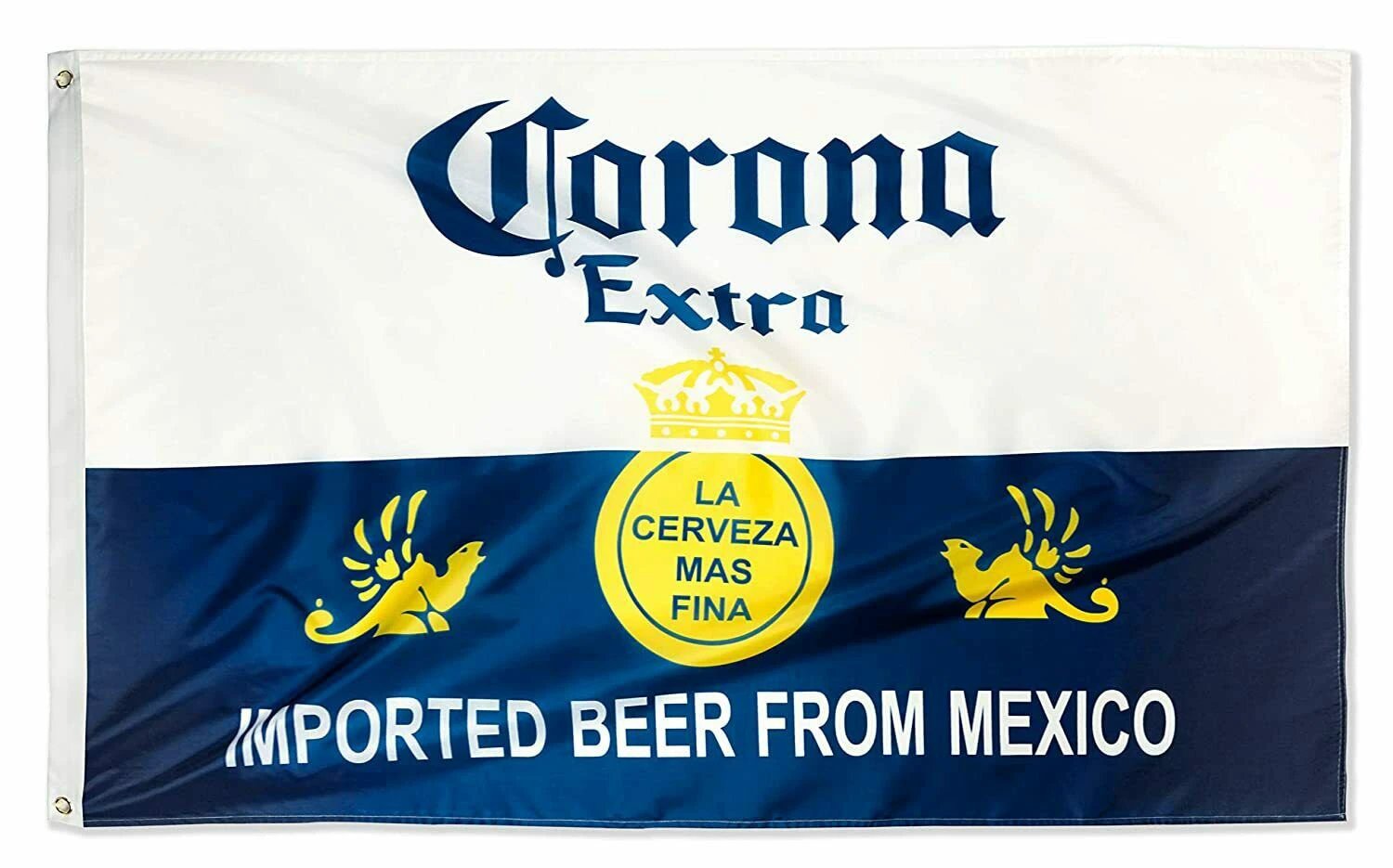 3x5FT Flag Banner Corona Beer Mexican Cerveza Party Dorm Man Cave Bar Decor USA by flagsjustdoit