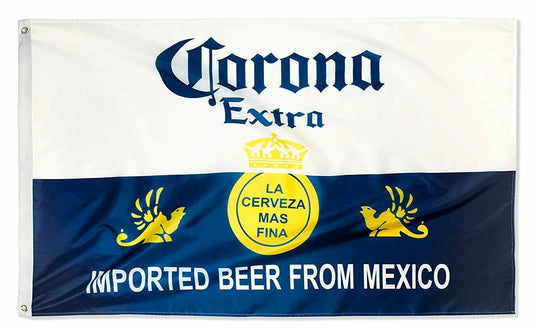 3x5FT Flag Banner Corona Beer Mexican Cerveza Party Dorm Man Cave Bar Decor USA by flagsjustdoit
