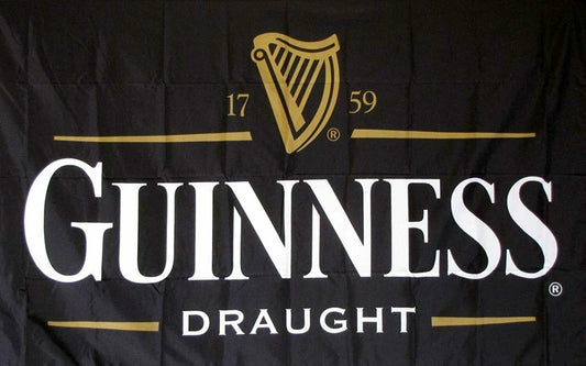 3x5FT Guinness Traditional Flag Irish Beer Bar Restaurant Party Dorm St Patty's by flagsjustdoit