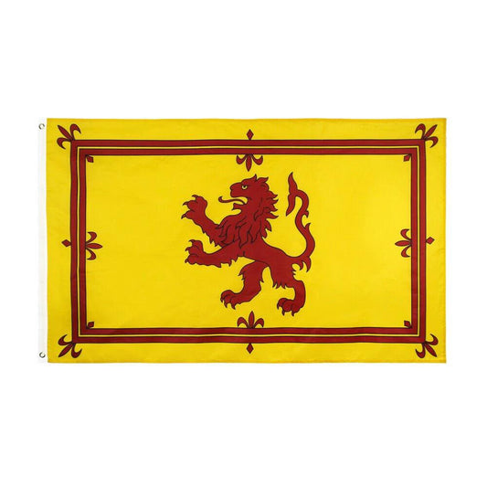 3x5FT Royal Banner of Scotland Arms Lion Rampant Decor Dorm Man Cave Scottish by flagsjustdoit