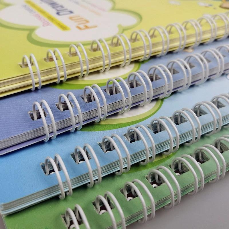 Kids Practice Magic Groove Writing Notebook Auto-Disappears in 10 Minutes Bowlift by Bowlift