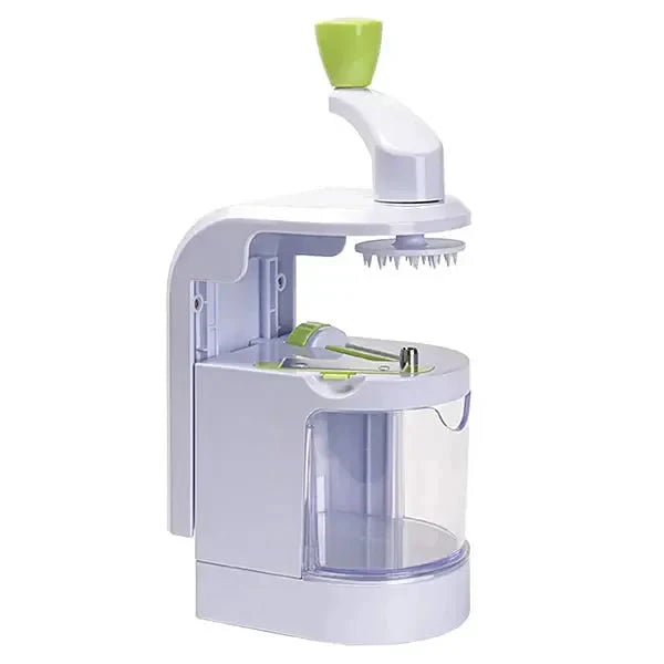 4-IN-1 Rotating Blade Veggie Spiralizer Noodle Maker with Suction Cup by Bowlift