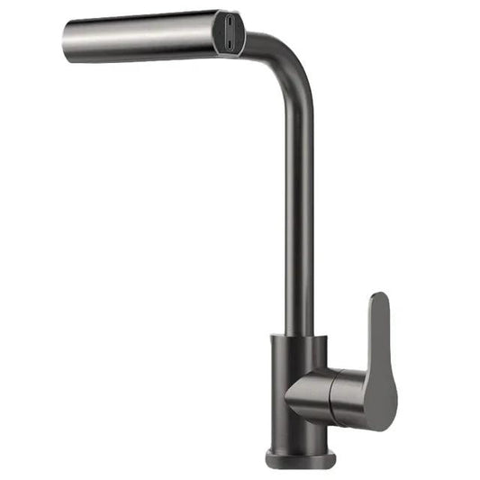 4 Modes Waterfall Kitchen Faucet Rotation Stream Sprayer Head Tap by Bowlift