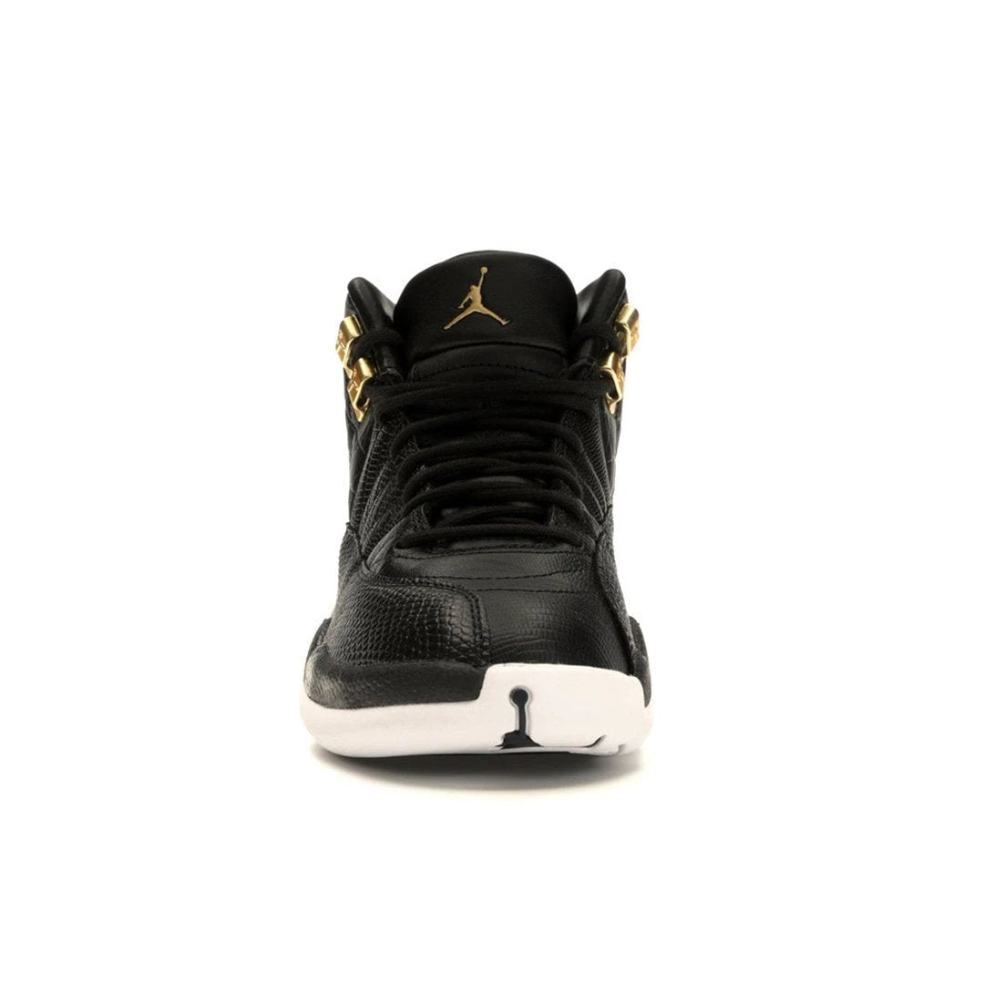 Air Jordan 12 Retro Black Metallic Gold White (W) by Air Jordan