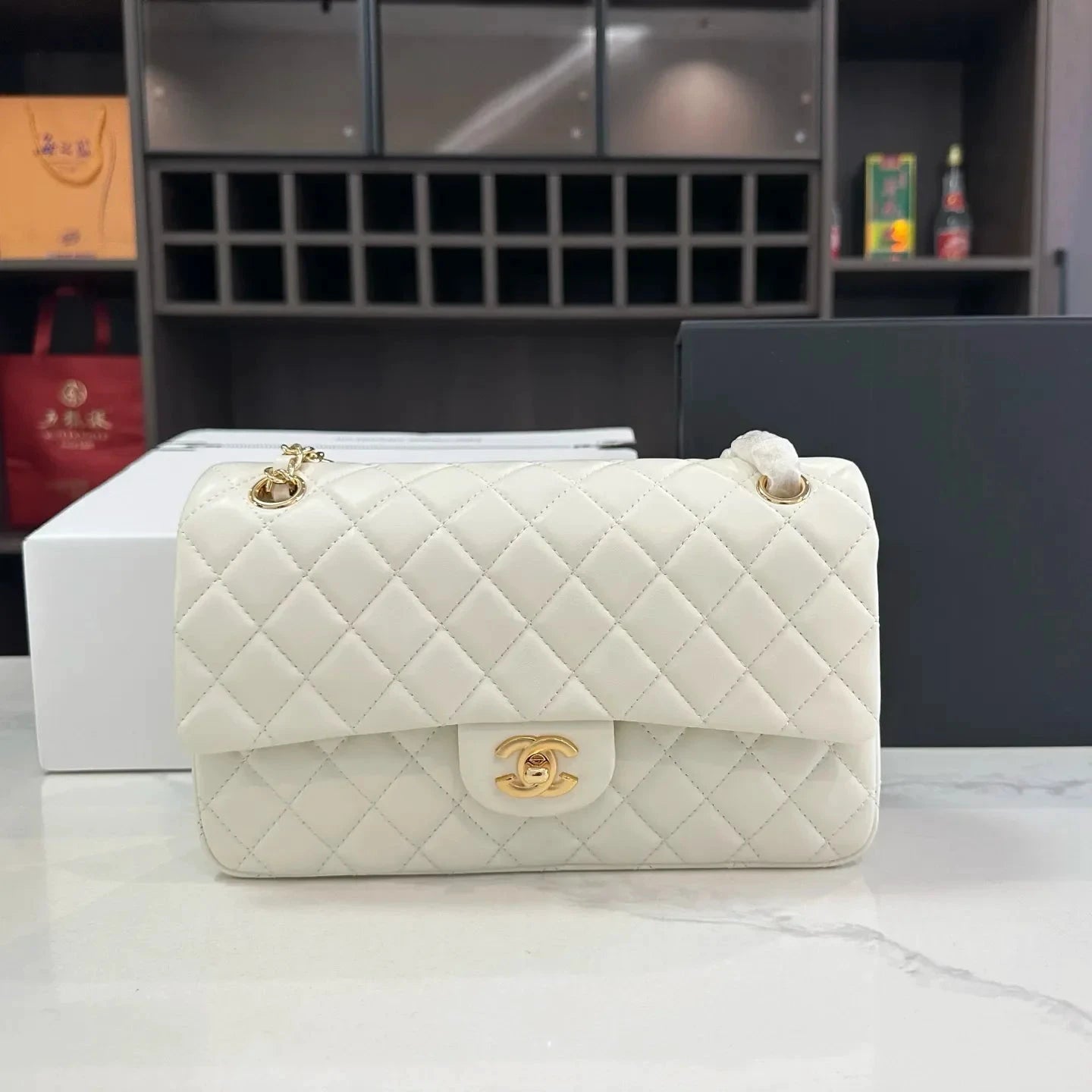 Designer Classic Chain Luxury Shoulder Bag Quilted Flap Crossbody Purse by jimmy_luxuries