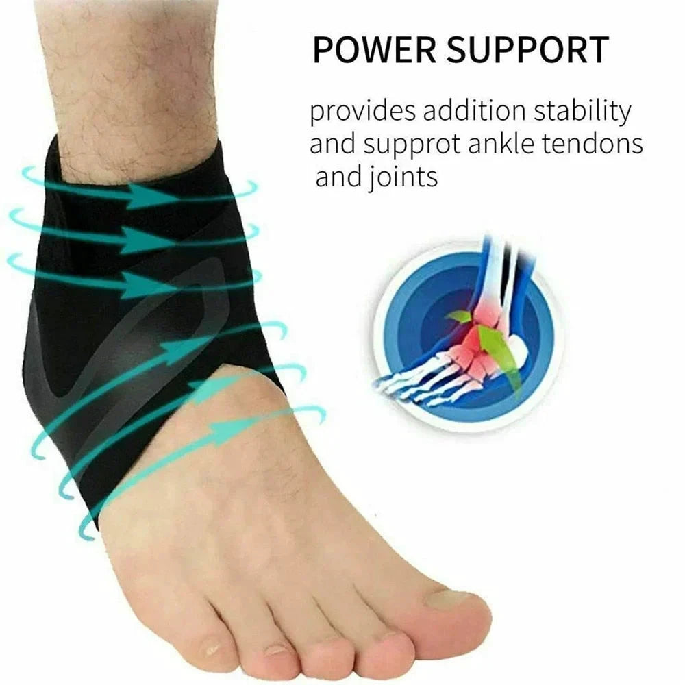 Plantar Ankle X Wrap Support Compression Sock by BowLift