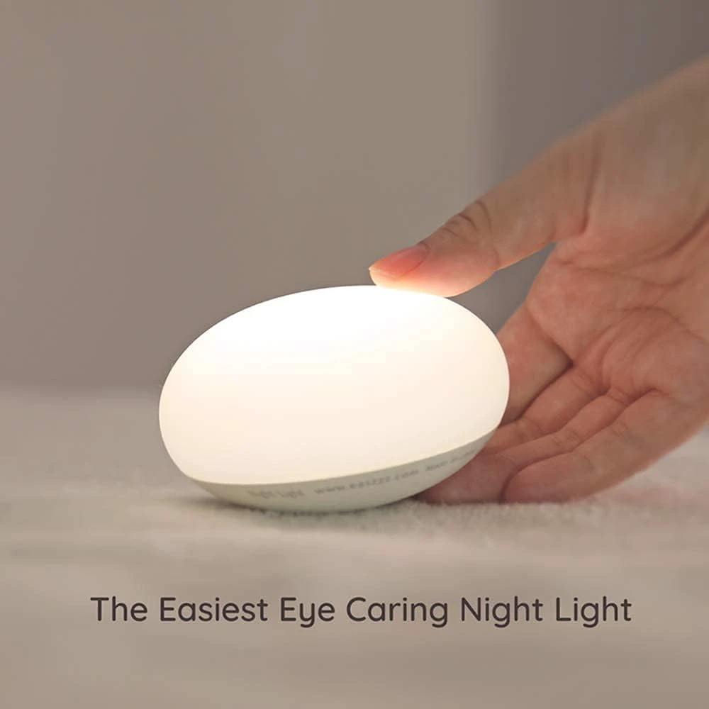 Breastfeeding Night Light | Soft BPA-Free Silicone Touch Lamp with Eye-Friendly Stepless Dimmer by BowLift