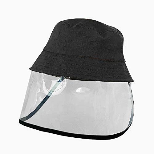 Kids Anti Spitting Protective Hat Face Shield Fisherman Hat Anti Splash Safety Mask Facial Cover Windproof Dustproof Face Protection Anti Drool Saliva Isolation Mask Anti UV Sun Cap by flagsshop