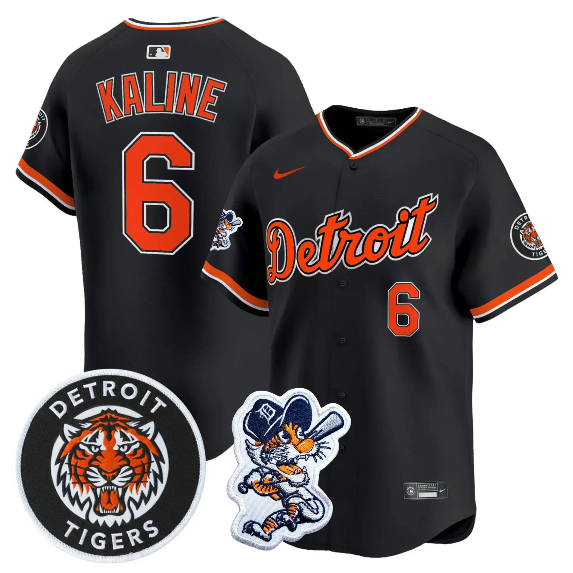 DET 2026 Paws Patch Alternate Vapor Premier Limited Jersey - All Stitched by Detroit Tigers