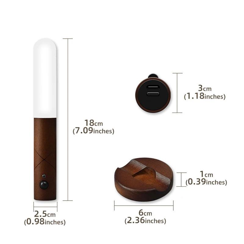 Intelligent nightstand lamp with sensor by Bowlift