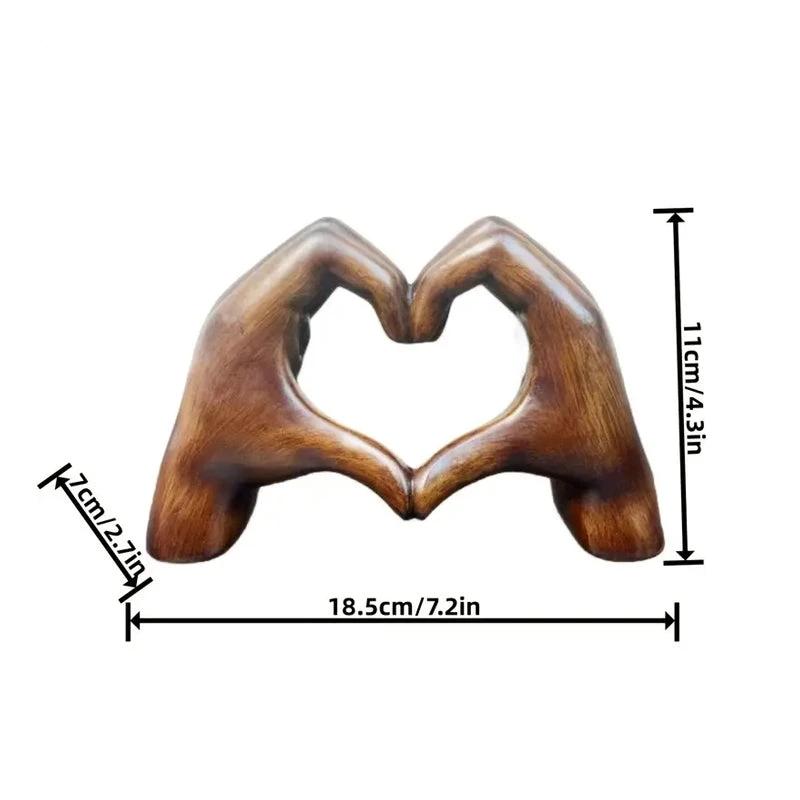 Statue of the Hands of the Heart by Bowlift